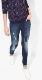 Sf Jeans By Pantaloons Blue Washed Mid Rise Skinny Fit Jeans women