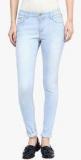 Sf Jeans By Pantaloons Ice Blue Skinny Fit Mid Rise Jeans women