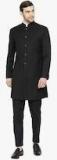 Shaftesbury London Black Sherwani Men