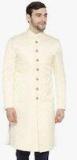 Shaftesbury London Cream Sherwani Men