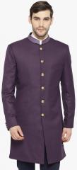 Shaftesbury London Purple Sherwani men