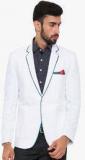 Shaftesbury London White Solid Blazer Men