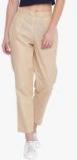 Shakumbhari Brown Solid Coloured Pant Women