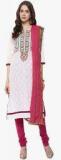 Shakumbhari White Embroidered Churidar Kameez Dupatta Men