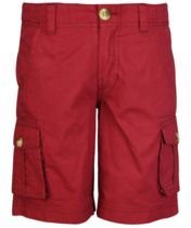 Shopper Tree Maroon Shorts Boys