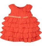 Shopper Tree Orange Casual Dress Girls