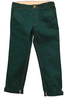 Shopper Tree Solid Green Trousers boys