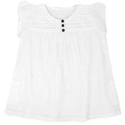 Shopper Tree Solid White Tops Girls