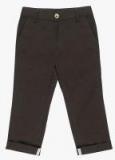 Shoppertree Brown Solid Trouser Boys