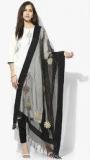 Shree Black Embellished Dupatta Women