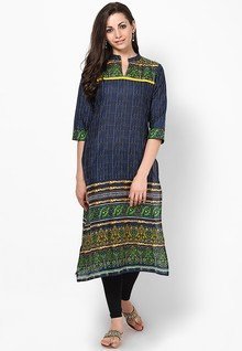 Shree Navy Blue Kurtis & Kurtas women