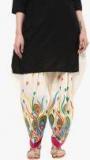 Shubhavas Cream Embroidered Salwar Women