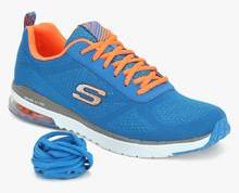 Skechers Air Infinity Blue Running Shoes men