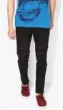 Skult By Shahid Kapoor Black Solid Skinny Fit Trouser Men