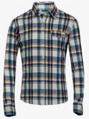 Slub Junior Multicoloured Casual Shirt boys