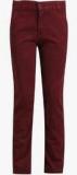 Slub Junior Red Trouser Boys