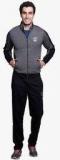 Smag Black Solid Tracksuits men