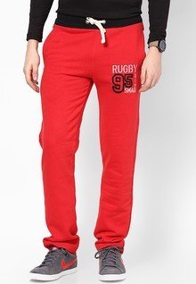 Smag Solid Red Pyjama men