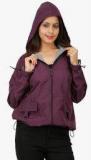 Sml Originals Purple Solid Jacket Women