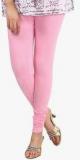 Sohniye Pink Solid Leggings women