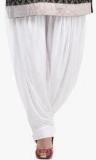 Sohniye White Solid Patiala Salwar women