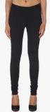 Soie Black Solid Legging Women