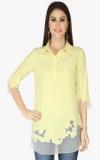 Soie Lemon Solid Tunic women