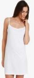 Soie White Solid Camisole Women