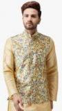 Sojanya Multi Printed Nehru Jacket Men