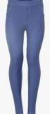 Solid Color Jeggings By Poney