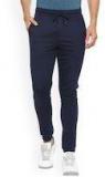 Solly Sport Navy Blue Solid Joggers Men