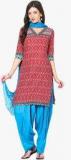 Soundarya Aqua Blue Solid Bottom & Dupatta Set Women