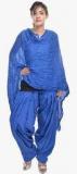 Soundarya Blue Solid Bottom & Dupatta Set Women