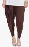 Soundarya Brown Solid Heram Pant Women