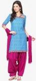 Soundarya Magenta Solid Bottom & Dupatta Set Women