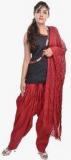 Soundarya Maroon Solid Bottom & Dupatta Set Women