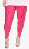 Soundarya Pink Solid Heram Pant Women