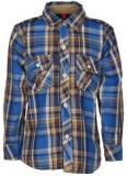 Spark Blue Casual Shirt Boys