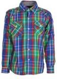 Spark Green Casual Shirt Boys