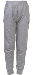 Spark Grey Milange Track Bottom Boys