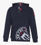 Spark Navy Blue Hoodie Boys