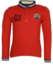 Spark Red Polo Shirt Boys