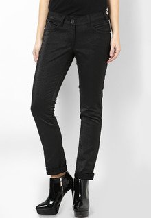 Species Black Solid Jeans women