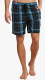 Speedo Yarn Dyed Check Leisure 18 inch S Black Swim Shorts men