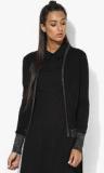 Spykar Black Solid Shrug Women