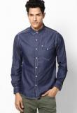 Spykar Blue Casual Shirt Men