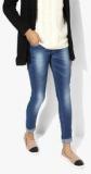 Spykar Blue Mid Rise Regular Jeans women