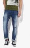 Spykar Blue Washed Skinny Fit Jeans men