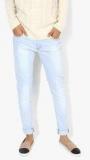 Spykar Light Blue Washed Mid Rise Regular Fit Jeans women