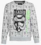 Star Wars Grey Milange Sweatshirt Boys